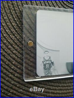1/1 Luka Doncic/trae Young 2018-19 Dual Rookie Logoman Autographs Black Plate