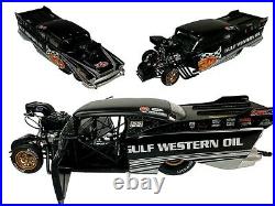 1/18 Diecast Model Drag Car Gift Ideas1957 Victor Bray Chev Gulf Western Oil