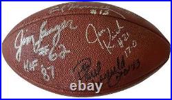 1972 Dolphins Greats Autographed Wilson Football