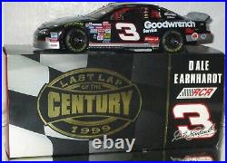 1999 DALE EARNHARDT SR #3 GOODWRENCH LAST LAP CENTURY AUTOGRAPHED WithJSA LOA WOW
