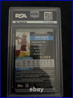 2005 AARON RODGERS Bowman SILVER #/200 Rookie Rc #112 PSA 8