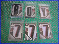 2006/07 Brandon Roy Upper Deck Black Auto 6 Card set 1/1 auto One Of a Kind Set
