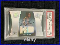 2007-08 Ultimate Collection Kevin Durant Rookie Patch Auto RC PSA 9 Black Auto