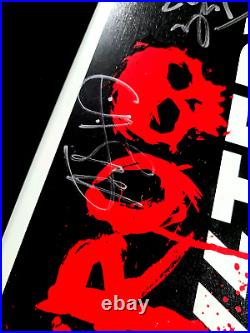 2007 Black & White Mystery / Zero 14 Different Autograph Skateboard Team Deck