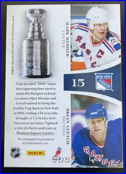 2010-11 Panini Dominion Bonded in Silver BLACK 1/1 93-94 Stanley Cup Champions