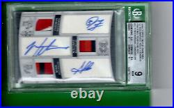 2010 Topps Triple threads Auto-Jsy Combos printer plate Black 1/1 ONLY Mint 9