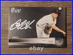 2012 Bowman Black Gerrit Cole On Card Auto /25 SILVER INK Pirates Yankees Pre RC