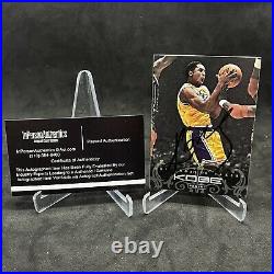 2012 Panini Anthology #23 Kobe Bryant Black Mamba Lakers Autographed Card Withcoa
