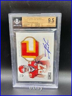 2013 National Treasures Travis Kelce Black RPA /25 BGS 9.5 with 10 auto