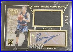 2015 Panini Black Gold Rookie Jersey Autograph Auto /199 KRISTAPS PORZINGIS