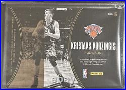 2015 Panini Black Gold Rookie Jersey Autograph Auto /199 KRISTAPS PORZINGIS