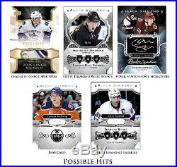 2017-18 Upper Deck Black Diamond NHL hockey cards Hobby Box