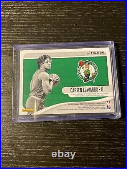 2019-20 Absolute Carsen Edwards Black # 1/1 Tools of the Trade RC Patch Auto G51