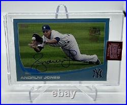 2019 Topps Archives Andruw Jones autograph 1/1 on 2013 TOPPS RARE YANKEES BRAVES