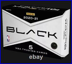 2020-21 Panini Black NBA Hobby Box