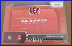 2020 Elite Pen Pals Joe Burrow Black Ink RC Auto Bengals LSU