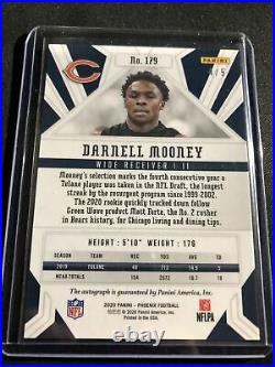 2020 Phoenix Football Black Darnell Mooney Auto 4/5 1/1 Rare Rookie