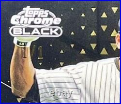 2020 Topps Chrome Black Alex Rodriguez SuperFractor #1/1 Auto New York Yankees