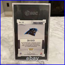 2021 Cam Newton Panini Instant Black 1/1 One Of One SGC 9.5 MT+ Panthers Return