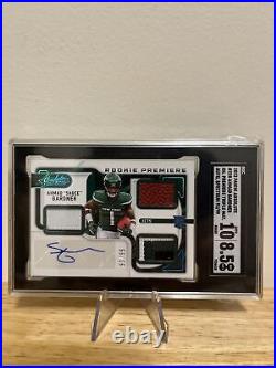2022 Absolute Ahmad Sauce Gardner Rookie 3 color Patch Auto RPA RC /99 SP SGC