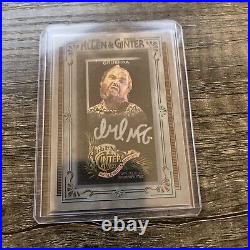 2022 Topps Allen & Ginter X Ian Grushka Framed Auto 24/25 New Found Glory