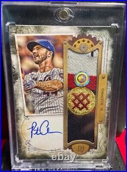 2022 Topps Gypsy Queen Pete Alonso Pull-Up Sock Auto Relic 1/1