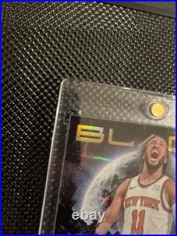 2023-24 Panini Black Dead of Night Holo Gold #DON-JB Jalen Brunson /3 (AU)