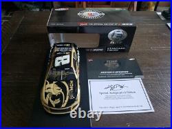 2023 Autographed Elite Kyle Busch BetMGM Chevy Camaro 1/24 With KBM COA 1 Of 60