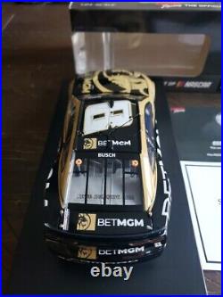 2023 Autographed Elite Kyle Busch BetMGM Chevy Camaro 1/24 With KBM COA 1 Of 60