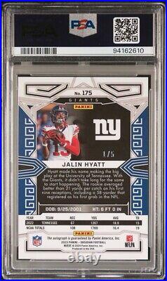 2023 Obsidian Jalin Hyatt AUTO 1/5 Electric Etch Deep Sea Mojo PSA 9 RC SSP