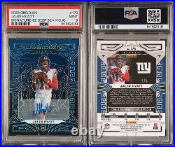 2023 Obsidian Jalin Hyatt AUTO 1/5 Electric Etch Deep Sea Mojo PSA 9 RC SSP