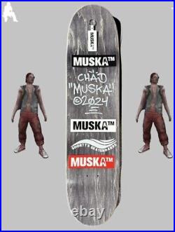 2024 CHAD MUSKA SHORTY'S Chadillac Muskalade Signed Autographed Skateboard Deck