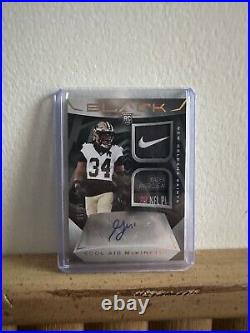 2024 Panini Black Football Kool-Aid McKinstry RPA NIKE SWOOSH AND LAUNDRY TAG