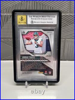 2024 Prizm Jordan Travis Black Finite RC Auto 1/1 One Of One BGS 9 NY Jets