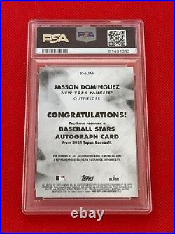 2024 Topps Baseball Stars Autographs Auto- Jasson Dominguez RC PSA 9