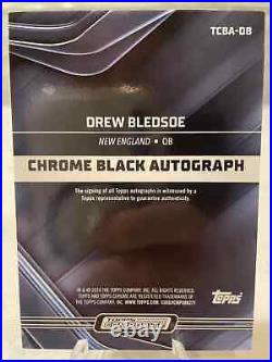 2024 Topps Chrome Black 25/25 Drew Bledsoe Auto ON CARD New England Patriots