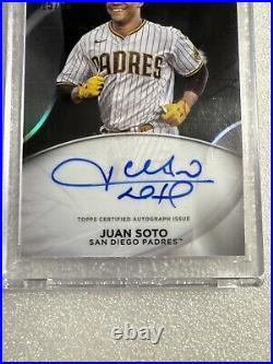 2024 Topps Chrome Black Ivory Autograph. CPA-JS. Juan Soto-OF-Padres-25/50