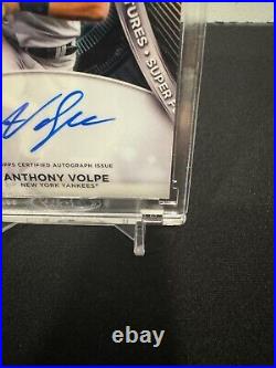 2024 Topps Chrome Black Super Futures Autographs #SFA-AV Anthony Volpe /99