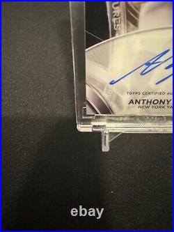 2024 Topps Chrome Black Super Futures Autographs #SFA-AV Anthony Volpe /99