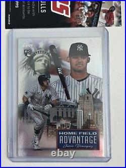 2024 Topps Chrome + Series 2 Baseball Autograph Black /199 LOT Dominguez NYY