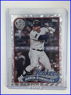 2024 Topps Chrome + Series 2 Baseball Autograph Black /199 LOT Dominguez NYY