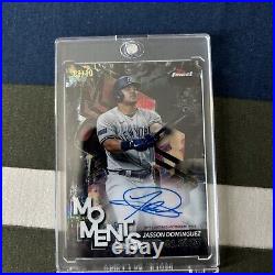 2024 Topps Finest Finest Autographs Black Refractor FA-JDO Jasson Dominguez/10