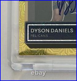 22-23 Optic Dyson Daniels Rated Rookie Auto Choice Blk Gold #250 4/8 Mint