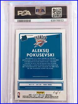 ALEKSEJ POKUSEVSKI 2020-21 Panini DONRUSS OPTIC ROOKIE BLACK #1/1 OKLAHOMA