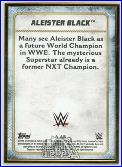 Aleister Black 2020 Topps Transcendent WWE Autographed Card 1/1
