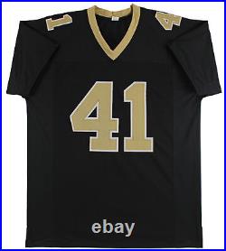 Alvin Kamara Authentic Signed Black Pro Style Jersey Autographed BAS Witnessed
