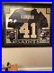 Alvin-Kamara-Autographed-and-Framed-Black-New-Orleans-Saints-Jersey-JSA-COA-01-fl