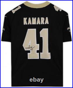 Alvin Kamara New Orleans Saints Autographed Nike Black Limited Jersey