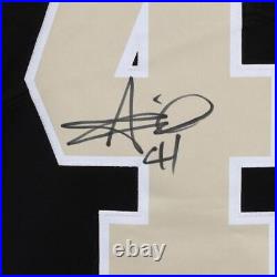 Alvin Kamara New Orleans Saints Autographed Nike Black Limited Jersey
