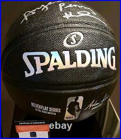 Anfernee? Penny? Hardaway (New Never Flat Black) Autographed Basketball